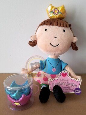 Brand NEW Hallmark Princess Shara Tiara Plush Doll Toy